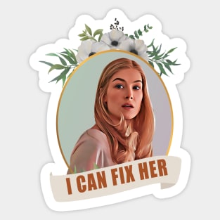 i can fix her Sticker